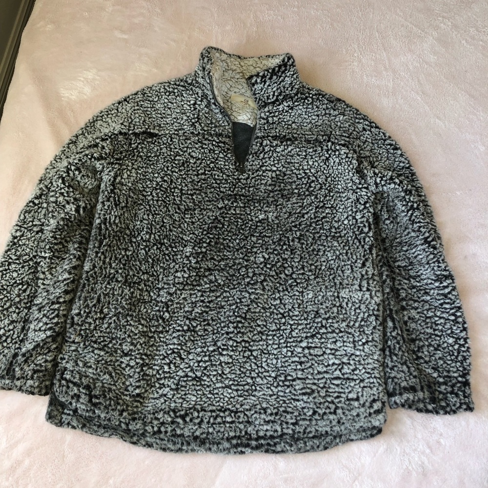 Sherpa Pullover Jacket